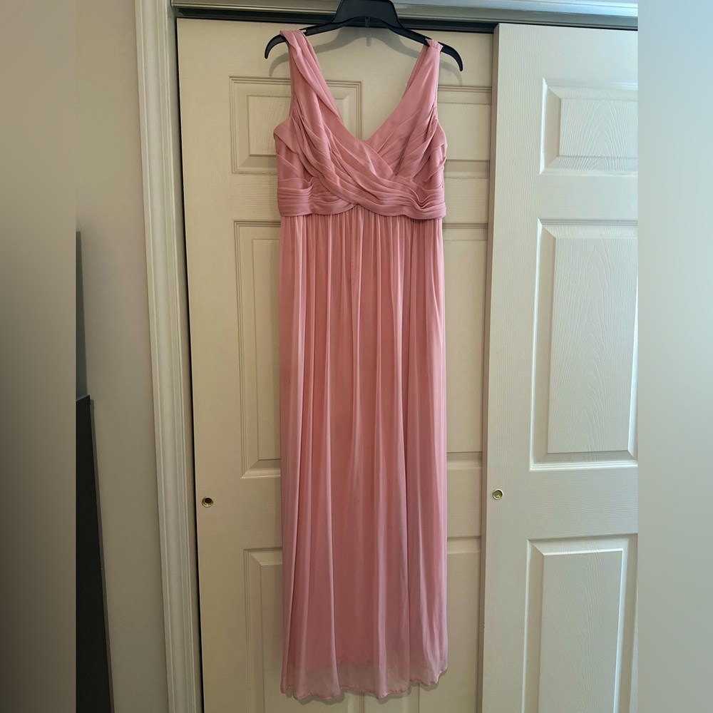 David’s Bridal Bridesmaid dress- Mauve